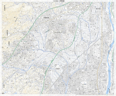 533902 伊勢原（いせはら Isehara）, 地形図