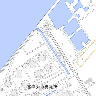 533906 大堀（おおほり Ohori）, 地形図