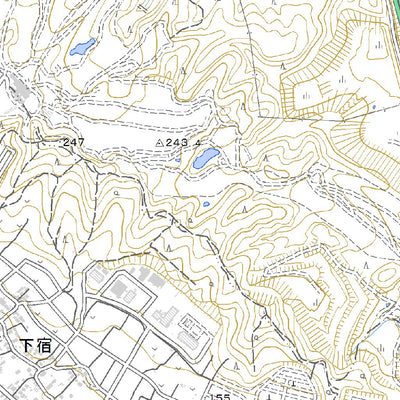 533922 上溝（かみみぞ Kamimizo）, 地形図