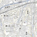 533933 武蔵府中（むさしふちゅう Musashifuchu）, 地形図