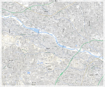 533934 溝口（みぞのくち Mizonokuchi）, 地形図