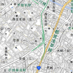 533935 東京西南部（とうきょうせいなんぶ Tokyoseinambu）, 地形図