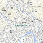 533941 五日市（いつかいち Itsukaichi）, 地形図