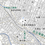 533944 吉祥寺（きちじょうじ Kichijoji）, 地形図
