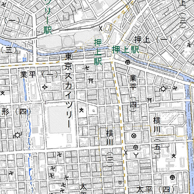533946 東京首部（とうきょうしゅぶ Tokyoshubu）, 地形図