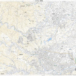 533962 飯能（はんのう Hanno）, 地形図