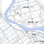 533964 与野（よの Yono）, 地形図