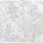 533967 流山（ながれやま Nagareyama）, 地形図