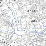 533967 流山（ながれやま Nagareyama）, 地形図