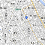 533975 岩槻（いわつき Iwatsuki）, 地形図