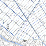 533976 野田市（のだし Nodashi）, 地形図