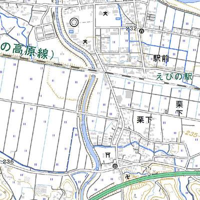 483006 加久藤（かくとう Kakuto）, 地形図