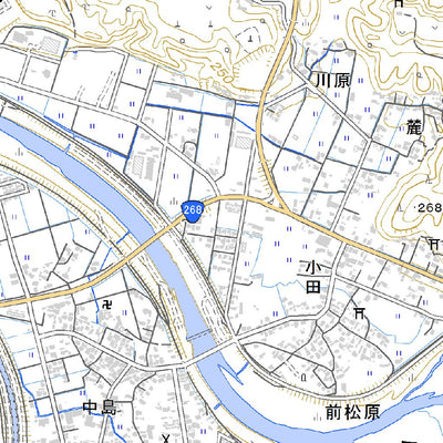 483006 加久藤（かくとう Kakuto）, 地形図