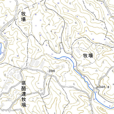 483007 日向大久保（ひゅうがおおくぼ Hyugaokubo）, 地形図