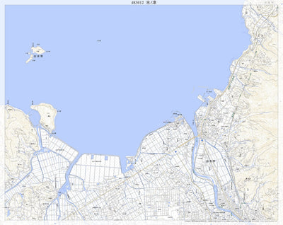 483012 米ﾉ津（こめのつ Komenotsu）, 地形図