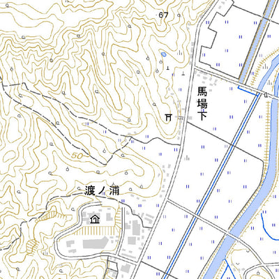 483041 小宮地（こみやじ Komiyaji）, 地形図