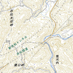 483044 田浦（たのうら Tanora）, 地形図