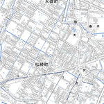 483064 八代（やつしろ Yatsushiro）, 地形図