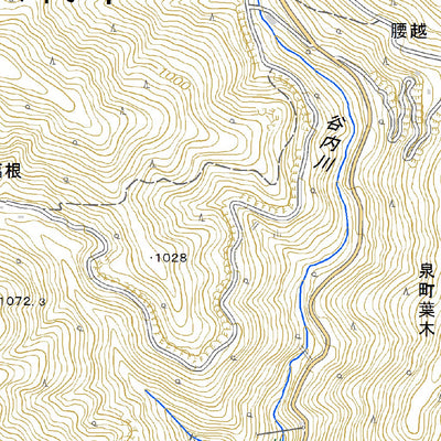 483067 葉木（はぎ Hagi）, 地形図