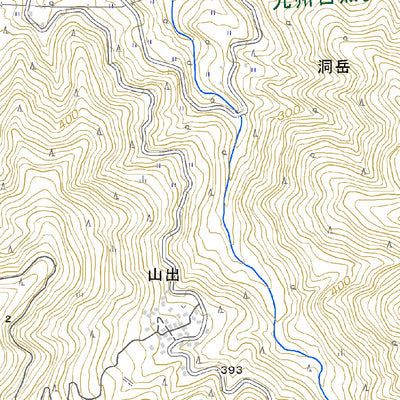 483077 畝野（うねの Uneno）, 地形図