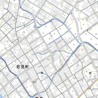 513771 野田（のだ Noda）, 地形図