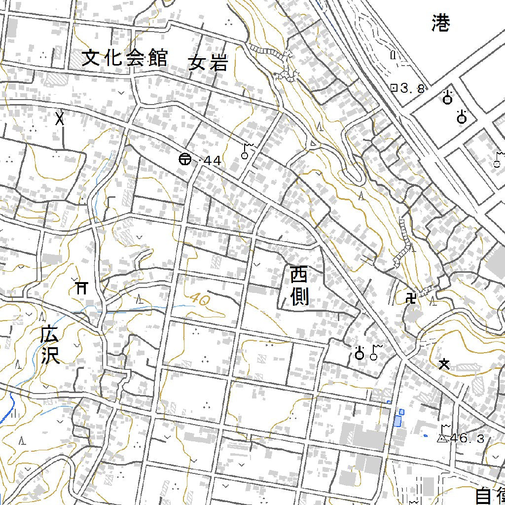 513871 御前崎（おまえざき Omaezaki）, 地形図 Map by Pacific