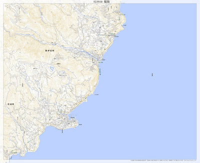 523910 稲取（いなとり Inatori）, 地形図