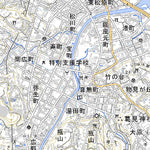 523930 伊東（いとう Ito）, 地形図