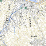 523940 網代（あじろ Ajiro）, 地形図