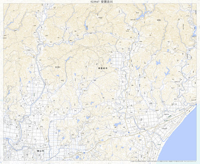 523947 安房古川（あわふるかわ Awafurukawa）, 地形図