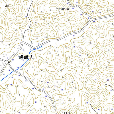 523947 安房古川（あわふるかわ Awafurukawa）, 地形図