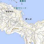 523951 真鶴岬（まなづるみさき Manazurumisaki）, 地形図