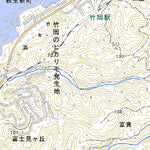 523966 上総湊（かずさみなと Kazusaminato）, 地形図