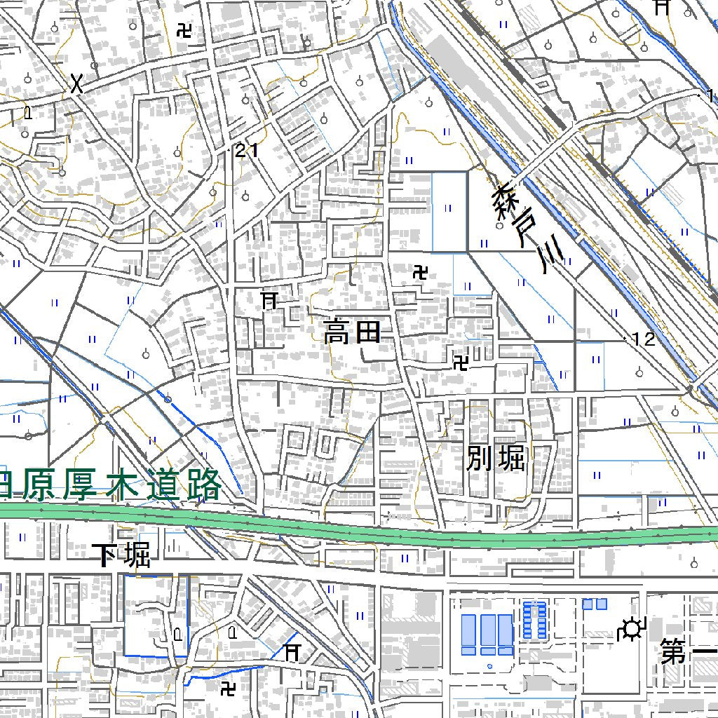 523971 小田原北部（おだわらほくぶ Odawarahokubu）, 地形図 Map by 