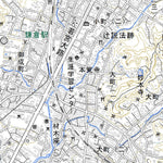 523974 鎌倉（かまくら Kamakura）, 地形図