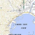 524051 安房小湊（あわこみなと Awakominato）, 地形図