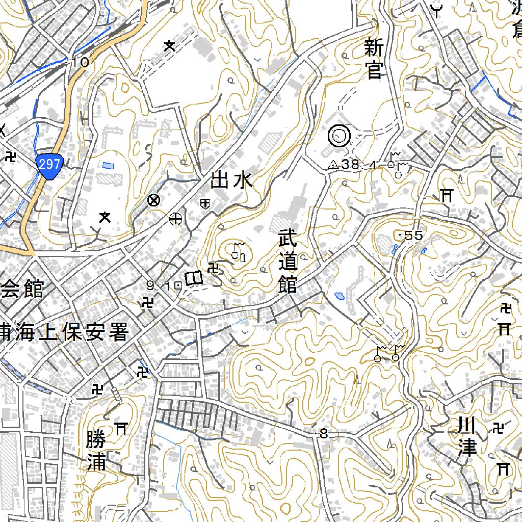 『大吉図』 493026 肥後大津（ひごおおづ Higoozu）, 地形図 Map by Pacific