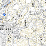 524052 勝浦（かつうら Katsura）, 地形図