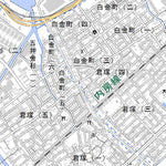 534020 五井（ごい Goi）, 地形図