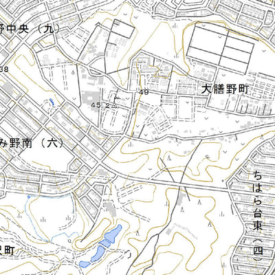 534021 蘇我（そが Soga）, 地形図