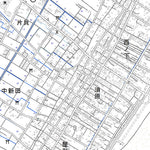 534023 上総片貝（かずさかたかい Kazusakatakai）, 地形図