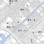 534030 千葉西部（ちばせいぶ Chibaseibu）, 地形図