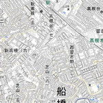 534040 習志野（ならしの Narashino）, 地形図