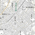 534041 佐倉（さくら Sakura）, 地形図