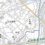 534050 白井（しろい Shiroi）, 地形図