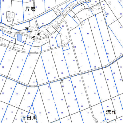 534062 下総滑川（しもうさなめがわ Shimosanamegawa）, 地形図