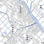 534070 藤代（ふじしろ Fujishiro）, 地形図