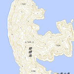 492807 さざえ島（さざえじま Sazaejima）, 地形図