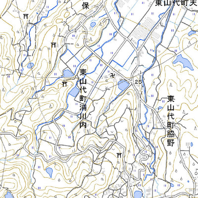 492976 楠久（くすく Kusuku）, 地形図