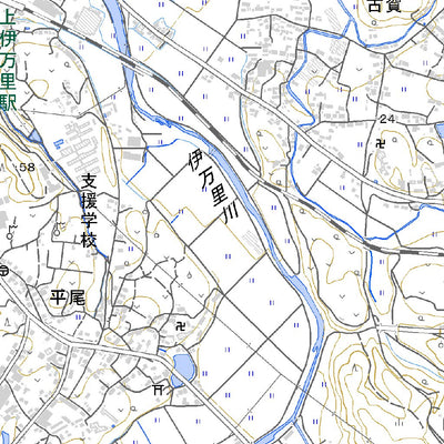 492977 伊万里（いまり Imari）, 地形図